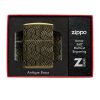 Zippo Armor Case Art Deco Pattern Design 60007445 Feuerzeug