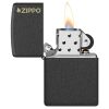 Zippo Black crackle ZL 60007448 Feuerzeug