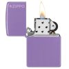 Zippo Smokey Lavender with Logo 60007432 Feuerzeug