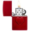 Zippo Stamped Heart Design 60007423 Feuerzeug