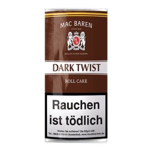 Tabac à pipe Mac Baren Dark Twist 5 x 50gr.