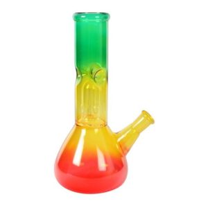 Glass bong Rasta Rainbow 20 cm