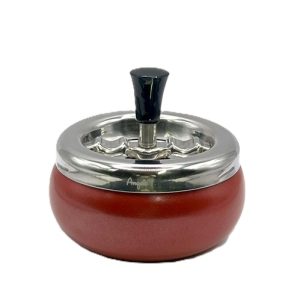 Angelo Schleuderaschenbecher rot metallik DM 11