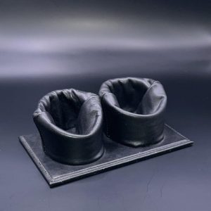 Pfeifensofa 2er schwarz