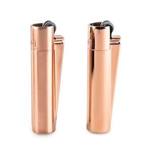 Clipper Rose Gold Metal Lighter