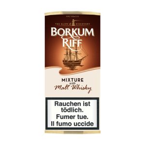 Tabacco da pipa Borkum Riff Malt Whisky 5 x 42,5 gr.