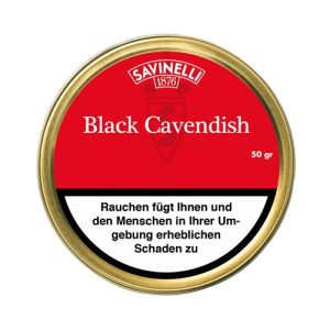 Tabacco da pipa Savinelli Black Cavendish 5 x 50gr.