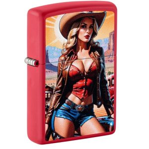 Accendino Zippo Pinup Cowgirl Design 60007557