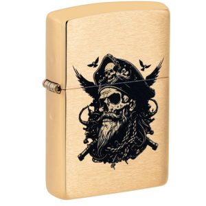 Accendino Zippo Pirate Skull Design 60007575