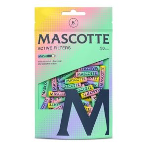 Mascotte Acti. Slim Filter Color Coconut 6mm 10x50Stk.