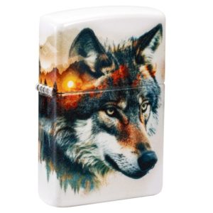 Zippo Wolf and Mountain 60007507 Feuerzeug
