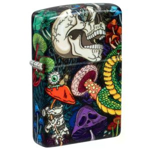 Zippo Psychedelic Skull 60007650 Feuerzeug
