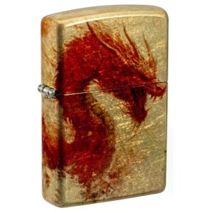 Zippo Samurai Dragon Design 60007647 Feuerzeug