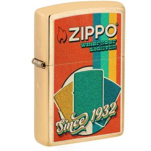 Zippo Vintage Color Pattern 60007709 Lighter