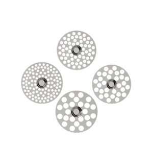 Moulin à fleurs - Nouvelle génération haut de gamme - Série acier inoxydable - Plaques de broyage de 2,5 pouces