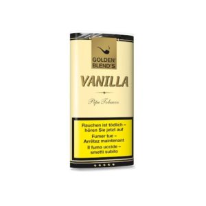 Sachet de tabac à pipe Golden Blend’s Vanilla 5 x 50g sur Tabakversand.ch.