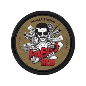 PABLO RED All White Snus Dose mit 30 mg Nikotin auf Tabakversand.ch.