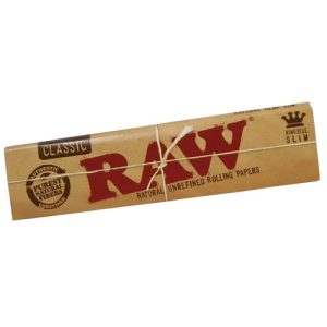 RAW King Size Slim Classic Zigarettenpapier 50er Box auf Tabakversand.ch.