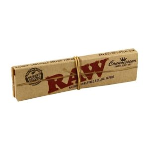 RAW KingSize Slim +Tips Connoisseur Box mit 24 Heftchen auf Tabakversand.ch.
