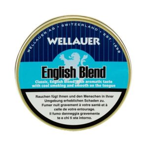 Sachet de tabac à pipe Wellauer English Blend 5 x 50g sur Tabakversand.ch.
